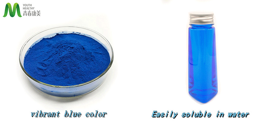 Organic Blue Spirulina Phycocyanin Powder