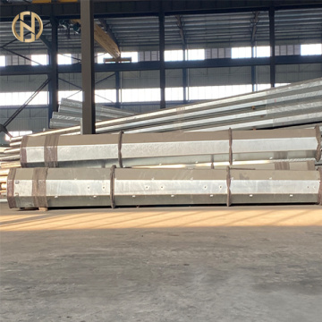 Ft Galvanized 11m 800dan Pole Steel Elektrik