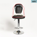 Comfortable Backrest Bar Stool Fashion Design PU Leather Bar Chair Supplier