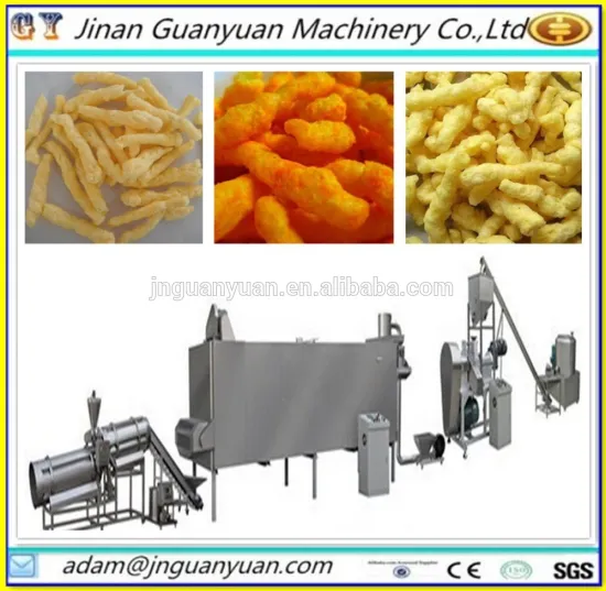 Leisure Kurkure production line/Cheetos Food Processing Machine