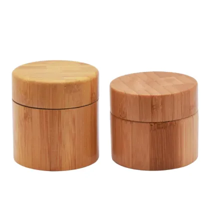Premium lightweight bamboo storage jar wholesale