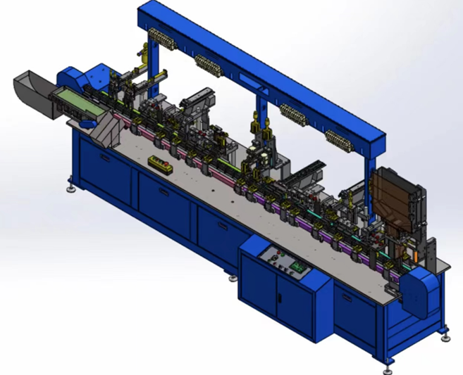 Máquina de montagem de caneta marcadora