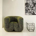 Armchair For Living Room Furniture Modern Armchair with Fabric Cover for Living Room Manufactory