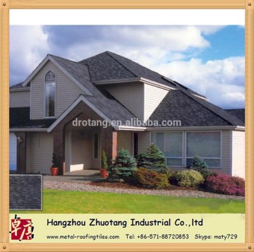 3 tab/2 tab/fish scale/goethe/mosaic fiberglass asphalt shingle