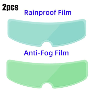 Universal Motorcycle Helmet Anti-Fog and Rainproof Nano Coating Sticker Film