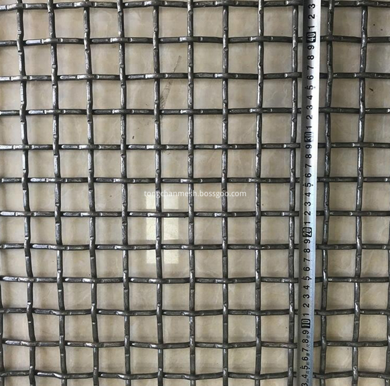 Bergetar Skrin Crimped Wire Netting