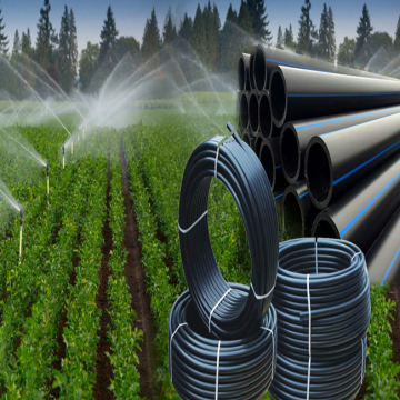 ISO Standard HDPE Pipes 20-1200mm for Farm Irrigation Systems