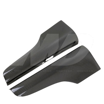 Carbon Fiber Side Skirts Addon Spat for 2001-2007 Mitsubishi Lancer Evolution VII VIII IX