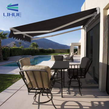 Customized Outdoor Electric Window Sun Shade with Folding Arm Retractable Awning for Balcony