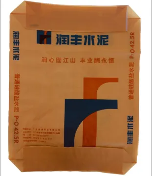 Woven bags for cement bag packaging