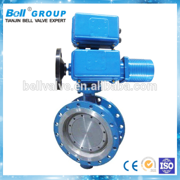 10 Inch Electric Ductile Iron Three Eccentric Butterfly Valve