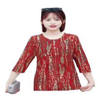 ZJY015 Free Wholesale Loose Fit Casual Top for Women - 2.46 Dollar Model