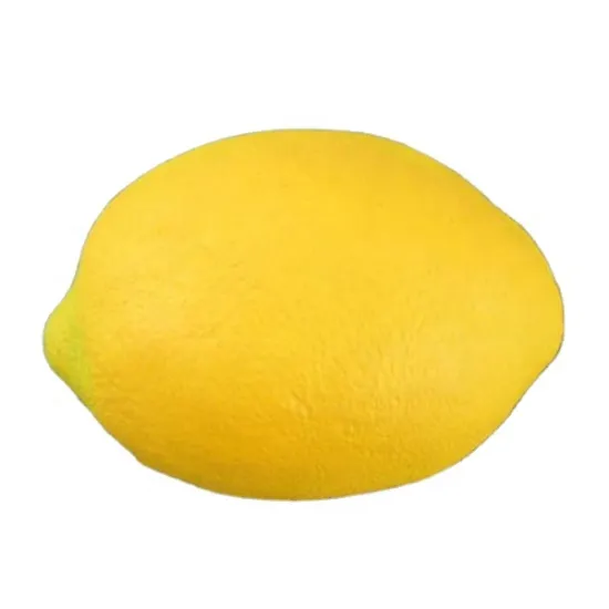 Custom Wholesale Printed Fruit Lemon-Shaped Anti-Stress Balls