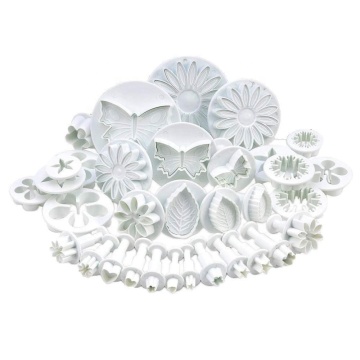 Fondant Cake Decorating Mold Set - 33 Pcs Plunger Cutters