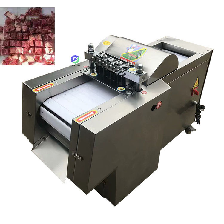 Automatic Meat Cube Cutter and Dicing Machine for Beef, Pork, and Chicken - Sale Price
