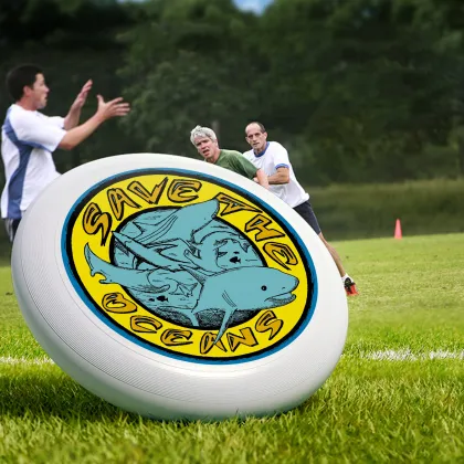 Beginners Disc Golf Frisbee: Custom Professional Plastic Flying Plate