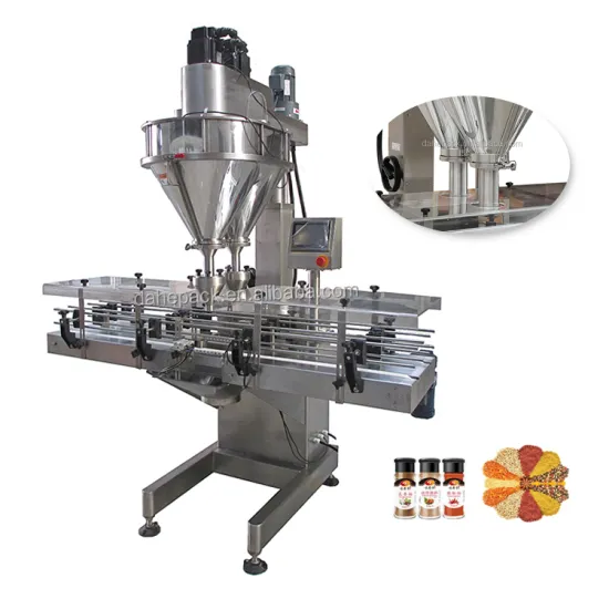 Automatic Powder Bottle Dosing Machine for Spice Jars