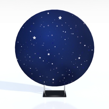 Star theme wedding decoration backdrop circle