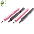 Private Lable Metal Retractable Lip Make Up Brush