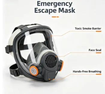 Respiratory Self-Rescue Apparatus Smoke Mask
