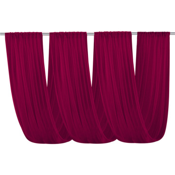 Wedding Arch Draping Burgundy Ceiling Drape for Tent