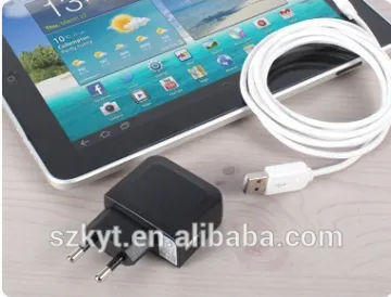 Portable s5V2A micro usb wall charger travel charger with CE FCC KC ROHS