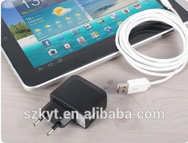 Portable s5V2A micro usb wall charger travel charger with CE FCC KC ROHS