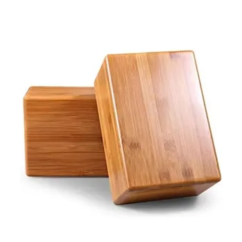 Yoga Handstand with Bamboo and Wooden Blocks: Essential Tools for Auxiliary Practice
