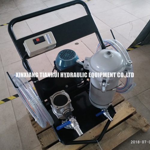 Mesin Filter Oli Mesin LYC-50A Oil Filter Cart