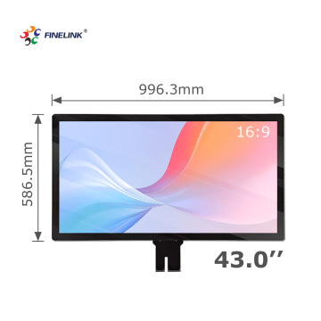 FINELINK Brand 43 Inch G+G EETI/ILITEK Capacitive Touch Panel - 10K Monthly Capacity for Smart TV