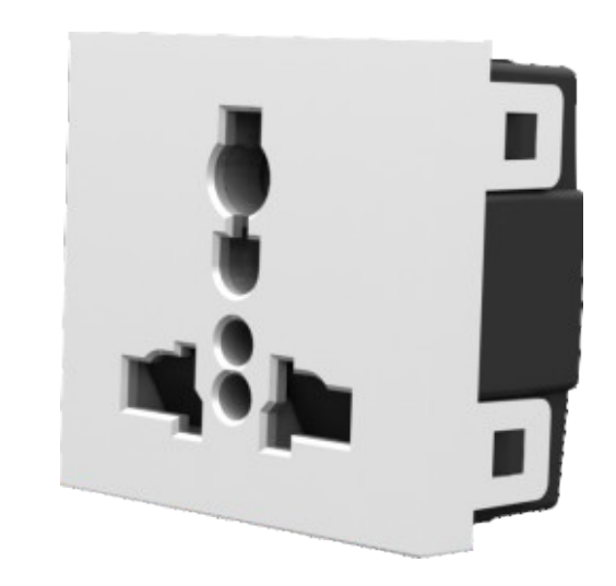16A wall universal socket function