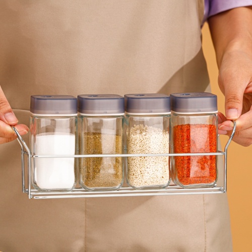 Garrafa de condimento conjunto para cozinhar em casa e churrasco