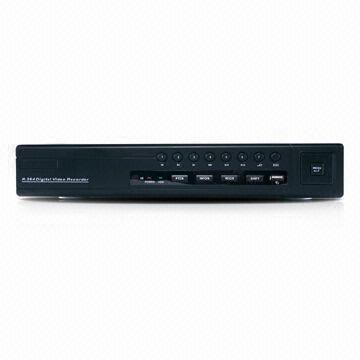 H.264 Standalone DVR, Supports D1, HD1 and CIF Recording Resolution, Remote Mobile Phone Monitoring
