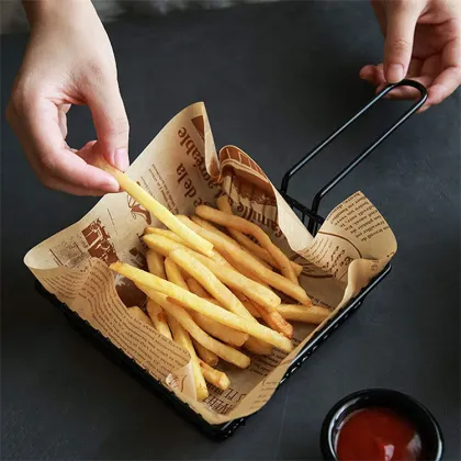 Custom Printed Food Grade Greaseproof Sandwich Patty Burger Paper - Burger Wrapping & Food Wrapping Solutions