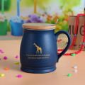 Modèle animal tasses en céramique avec cuillère