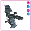 Chaise multifonction de tatouage professionnel / lit de massage