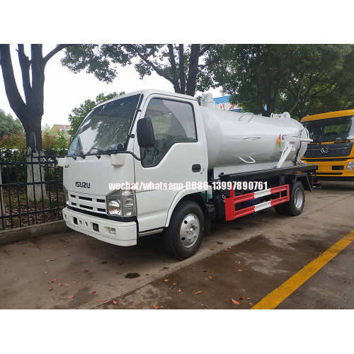 ISUZU ELF 5m³ Sewage Suction Truck