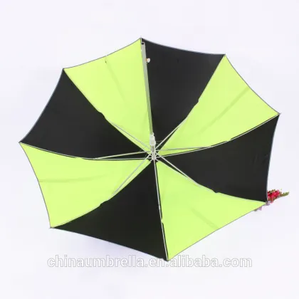 70*8K aluminum golf umbrella with reflective cord safty umbrella
