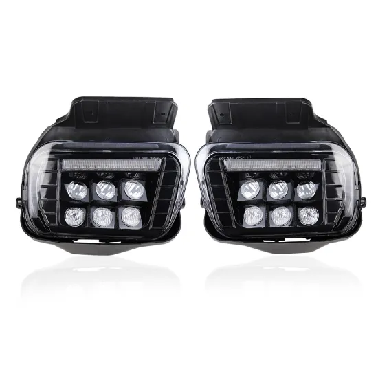 LED Fog Lights with DRL for Chevy Silverado 1500/2500HD/3500HD 2003-2006 & Avalanche 2002-2006