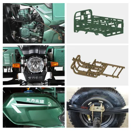 3 Wheeled Gas Scooters and Agricultural Tractor Vehicles for Orchard Transport