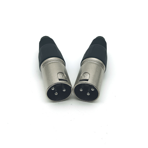 Male Audio Mic Microphone Cable XLR Plug Connector