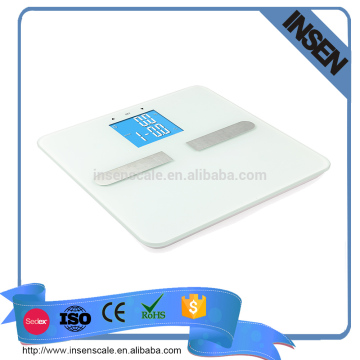 Electronic Body Fat Scale with big blue light LCD
