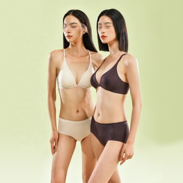 Seamless schnell trocken bequemer Nylon Bralette Set
