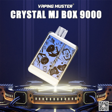 Crystal MJ Box 9000 บุหรี่อิเล็กทรอนิกส์