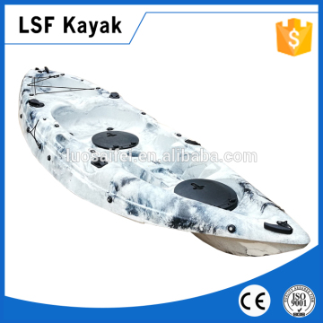 Single wholesale fishing kayak baratos with paddles