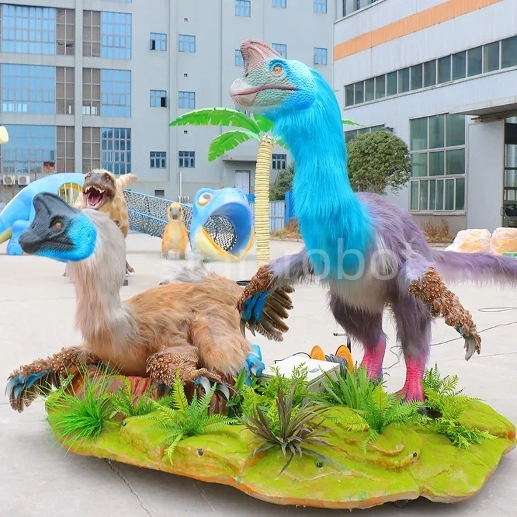 Realistic Animatronic Dinosaur