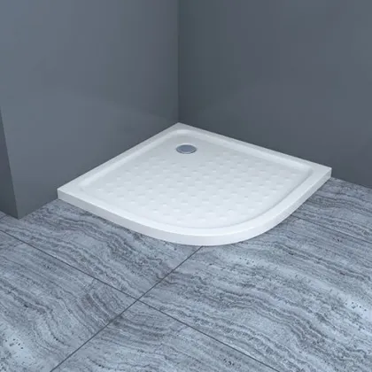 CE Standard Acrylic Bathroom Shower Base Shower Tray