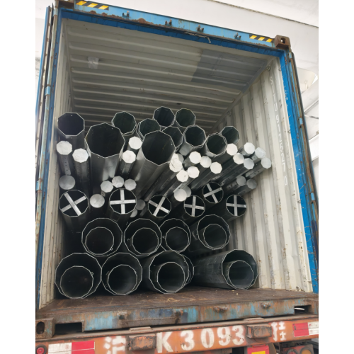 Cột thép đơn cực mạ kẽm 70FT 80FT