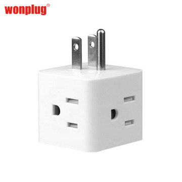 OEM 4 Way US Standard Sockets Power Strip - Φορτιστής τοίχου 15A 120V Cube