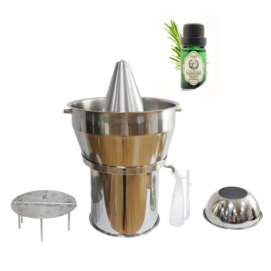 China High Quality Flower Herb Essential Oil Steam Distillation Unit